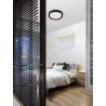 Sandy Black Aluminium & Acrylic LED 30 Watt 230V 1800Lm 3000K IP20 D: 48 H: 8 cm