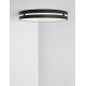 Sandy Black Aluminium & Acrylic LED 30 Watt 230 Volt 1825Lm 3000K IP20 D: 45 H: 6 cm 