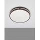 Coffee Brown Aluminium & Acrylic LED 30 Watt 230 Volt 1825Lm 3000K IP20 D: 45 H: 6 cm 