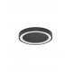Sandy Black Aluminium & Acrylic LED 30 Watt 230 Volt 1590Lm 3000K IP20 D: 45 H: 5 cm 