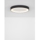 Sandy Black Aluminium & Acrylic LED 30 Watt 230 Volt 1590Lm 3000K IP20 D: 45 H: 5 cm 