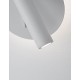 Sandy White Aluminium & Acrylic Switch On/Off LED Cree 9 Watt 230 Volt 780Lm 3000K IP20 D: 14 W: 5.7 H: 14 cm Rotating & Adjust