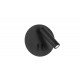 Sandy Black Steel & Aluminium Acrylic Switch On/Off LED Cree 9 Watt 230 Volt 780Lm 3000K IP20 D: 14 W: 5.7 H: 14 cm Rotating & 