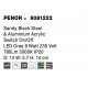 Sandy Black Steel & Aluminium Acrylic Switch On/Off LED Cree 9 Watt 230 Volt 780Lm 3000K IP20 D: 14 W: 5.7 H: 14 cm Rotating & 