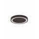 Coffee Brown Aluminium & Acrylic LED 30 Watt 230 Volt 1590Lm 3000K IP20 D: 45 H: 5 cm 