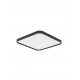 Sandy Black Aluminium & Acrylic LED 30 Watt 230 Volt 1800Lm 3000K IP20 L: 48 W: 48 H: 6 cm 