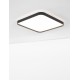 Sandy Black Aluminium & Acrylic LED 30 Watt 230 Volt 1800Lm 3000K IP20 L: 48 W: 48 H: 6 cm 