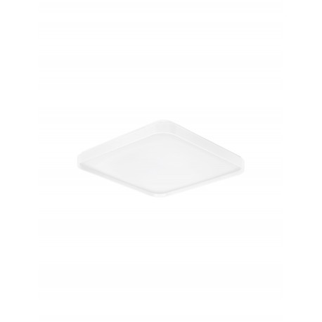 Sandy White Aluminium & Acrylic LED 30 Watt 230 Volt 1800Lm 3000K IP20 L: 48 W: 48 H: 6 cm 