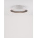 Triac Dimmable Sandy White Outside Coffee Inside Aluminium & Acrylic LED 30 Watt 230 Volt 1665Lm 3000K IP20 D: 45 H: 9.5 cm 