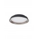 Triac Dimmable Sandy Black Outside Coffee Inside Aluminium & Acrylic LED 30 Watt 230 Volt 1665Lm 3000K IP20 D: 45 H: 9.5 cm 