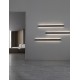 Sandy Black Aluminium LED 44 Watt 230 Volt 3124Lm 3000K IP44 L: 120 W: 2.7 H: 7.5 cm 