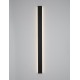 Sandy Black Aluminium LED 44 Watt 230 Volt 3124Lm 3000K IP44 L: 120 W: 2.7 H: 7.5 cm 