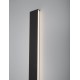 Sandy Black Aluminium LED 44 Watt 230 Volt 3124Lm 3000K IP44 L: 120 W: 2.7 H: 7.5 cm 