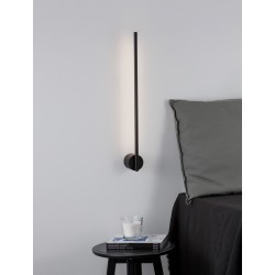 Sandy Black Aluminium LED 10 Watt 220-240 Volt 700Lm 3000K IP20 L: 1.5 W: 6.5 H: 60 cm 