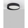 Triac Dimmable Sandy Black Aluminium & Acrylic LED 60 Watt 230 Volt 3600Lm 3000K IP20 D: 60 H: 12 cm