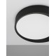 Triac Dimmable Sandy Black Aluminium & Acrylic LED 60 Watt 230 Volt 3600Lm 3000K IP20 D: 60 H: 12 cm 