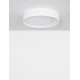 Triac Dimmable Sandy White Aluminium & Acrylic LED 60 Watt 230 Volt 3600Lm 3000K IP20 D: 60 H: 12 cm 