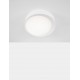 Triac Dimmable Sandy White Aluminium & Acrylic LED 60 Watt 230 Volt 3600Lm 3000K IP20 D: 60 H: 12 cm 
