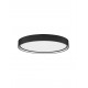 Triac Dimmable Sandy Black Aluminium & Acrylic LED 30 Watt 220-240 Volt 2400Lm 3000K IP20 D: 45 H: 5 cm 