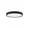 Triac Dimmable Sandy Black Aluminium & Acrylic LED 30 Watt 220-240 Volt 2400Lm 3000K IP20 D: 45 H: 5 cm