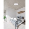 Triac Dimmable Sandy White Aluminium & Acrylic LED 60 Watt 220-240 Volt 4800Lm 3000K IP20 D: 60 H: 5 cm
