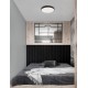 Triac Dimmable Sandy Black Aluminium & Acrylic LED 60 Watt 220-240 Volt 4800Lm 3000K IP20 D: 60 H: 5 cm 