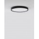 Triac Dimmable Sandy Black Aluminium & Acrylic LED 60 Watt 220-240 Volt 4800Lm 3000K IP20 D: 60 H: 5 cm 