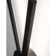 Sandy Black Aluminium & Acrylic LED 20 Watt 230 Volt 890Lm 3000K IP20 L: 24.5 W: 5 H: 53 cm 