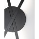 Sandy Black Aluminium & Acrylic LED 20 Watt 230 Volt 890Lm 3000K IP20 L: 24.5 W: 5 H: 53 cm 