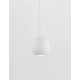 White Aluminium White Fabric Wire LED 4 Watt 230 Volt 290Lm 3000K IP20 D: 5 H: 158 cm Adjustable Height 