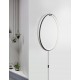 Sandy Black Aluminium & Acrylic Black Fabric Wire LED 30 Watt 230 Volt 1445Lm 3000K IP20 D: 79 W: 2 cm Cable Length: 200 cm 