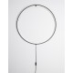 Sandy Black Aluminium & Acrylic Black Fabric Wire LED 30 Watt 230 Volt 1445Lm 3000K IP20 D: 79 W: 2 cm Cable Length: 200 cm 