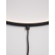 Sandy Black Aluminium & Acrylic Black Fabric Wire LED 19 Watt 230 Volt 901Lm 3000K IP20 D: 45 W: 2 cm Cable Length: 200 cm 