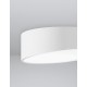 Sandy White Aluminium Matt White Acrylic Diffuser LED 24 Watt 230 Volt 2280Lm 3000K IP20 D: 40 H: 12 cm 
