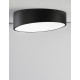 Sandy Black Aluminium Matt White Acrylic Diffuser LED 60 Watt 230 Volt 4280Lm 3000K IP20 D: 50 H: 12 cm 