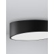 Sandy Black Aluminium Matt White Acrylic Diffuser LED 60 Watt 230 Volt 4280Lm 3000K IP20 D: 50 H: 12 cm 