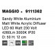 Sandy White Aluminium Matt White Acrylic Diffuser LED 60 Watt 230 Volt 4280Lm 3000K IP20 D: 50 H: 12 cm 