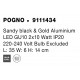 Sandy Black & Gold Aluminium LED GU10 2x10 Watt 220-240 Volt IP20 Bulb Excluded L: 35 W: 6 H: 14 cm Rotating & Adjustable 