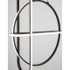 Triac Dimmable Matt Black Aluminium & Acrylic LED 53 Watt 230 Volt 4236Lm 3000K IP20 D: 52 W: 16 H1: 61 H2: 120 cm Adjustable He