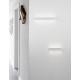 Sandy White Aluminium & Acrylic LED 2x8 Watt 230 Volt 1056Lm 3000K IP20 L: 30.4 W: 4.8 H: 8 cm 