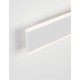 Sandy White Aluminium & Acrylic LED 2x8 Watt 230 Volt 1056Lm 3000K IP20 L: 30.4 W: 4.8 H: 8 cm 