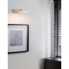 Antique Brass Metal & Acrylic LED 12 Watt 230 Volt 801Lm 3000K IP20 L: 37.6 W: 20.5 H: 5.5 cm 180o