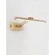 Antique Brass Metal & Acrylic LED 12 Watt 230 Volt 801Lm 3000K IP20 L: 37.6 W: 20.5 H: 5.5 cm 180o 
