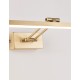 Antique Brass Metal & Acrylic LED 12 Watt 230 Volt 801Lm 3000K IP20 L: 37.6 W: 20.5 H: 5.5 cm 180o 