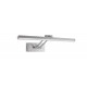 Nickel Metal & Acrylic LED 12 Watt 230 Volt 801Lm 3000K IP20 L: 37.6 W: 20.5 H: 5.5 cm 180o 
