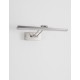 Nickel Metal & Acrylic LED 12 Watt 230 Volt 801Lm 3000K IP20 L: 37.6 W: 20.5 H: 5.5 cm 180o 