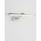 Nickel Metal & Acrylic LED 12 Watt 230 Volt 801Lm 3000K IP20 L: 37.6 W: 20.5 H: 5.5 cm 180o 