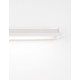 Sandy White Aluminium & Acrylic LED 12 Watt 230 Volt 901Lm 3000K IP20 L: 40 W: 9 H: 4.2 cm Rotating 