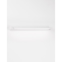 Sandy White Aluminium & Acrylic LED 20 Watt 230 Volt 1811Lm 3000K IP20 L: 70 W: 9 H: 4.2 cm Rotating 