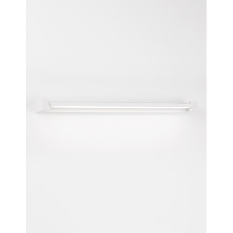 Sandy White Aluminium & Acrylic LED 20 Watt 230 Volt 1811Lm 3000K IP20 L: 70 W: 9 H: 4.2 cm Rotating 